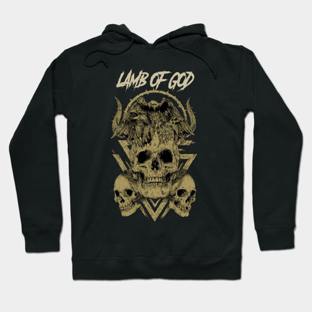 LAMB OF GOD BAND Hoodie by Pastel Dream Nostalgia